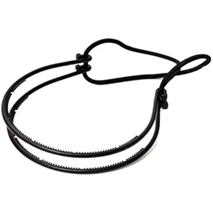 Double Plastic Headband with Elastic - Women - Image 1